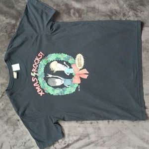 MTV Beavis and Butt-Head Xmas Rocks! Short-Sleeve Tee